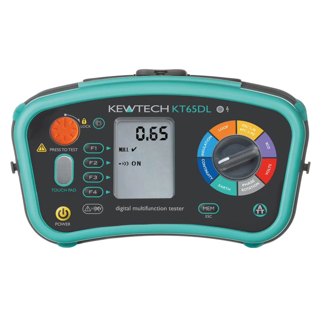 Kewtech ISSWWW KT65 Pro-Kit Multifunction tester