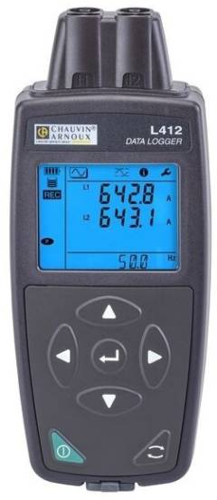 Chauvin Arnoux L412 Current Recorder with 2 Measurement Channels P01157181