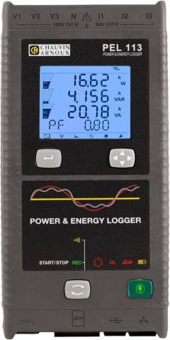 Chauvin Arnoux Power Logger PEL113 (Standard model) P01157157