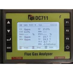 TPI DC711-VKIT Flue Gas Analyser Kit with TPI View